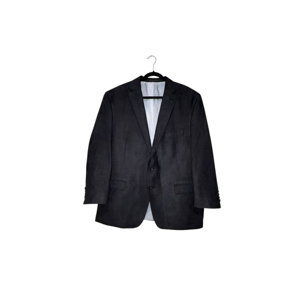 Lauren Ralph Lauren Men’s Faux Suede Blazer 50R Gray